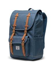 HERSCHEL LITTLE AMERICA MID Zaino porta PC 15,6" blue mirage/white stitch - Zaini Scuola & Tempo Libero - 2