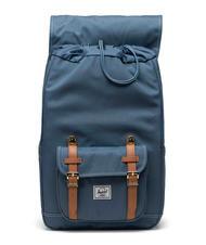 HERSCHEL LITTLE AMERICA MID Zaino porta PC 15,6" blue mirage/white stitch - Zaini Scuola & Tempo Libero - 4