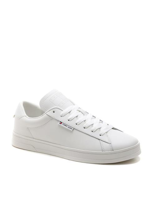 TJ LOW CUPSOLE LOW Sneakers in pelle ecru - Scarpe Uomo