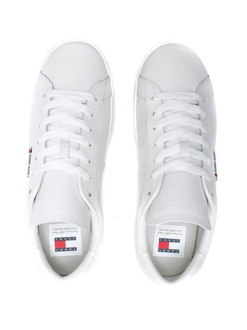 TJ LOW CUPSOLE LOW Sneakers in pelle ecru - Scarpe Uomo