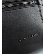 PIQUADRO BAE Cartella porta pc 15" in pelle Nero - Cartelle Lavoro - 4