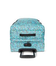 EASTPAK TRANVERZ M Trolley medio wally pattern blue - Trolley Semirigidi - 4