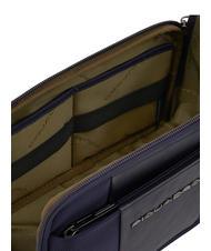 PIQUADRO BRIEF 2 Beauty con polsierina blu - Beauty Case - 5