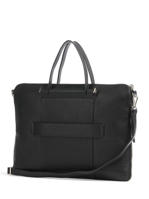 CIRCLE Borsa cartella porta pc 14" in pelle Nero - Cartelle Lavoro