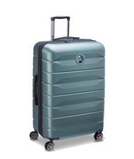DELSEY AIR ARMOUR Trolley Misura Grande, espandibile verde - Trolley Rigidi - 3