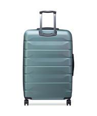 DELSEY AIR ARMOUR Trolley Misura Grande, espandibile verde - Trolley Rigidi - 5