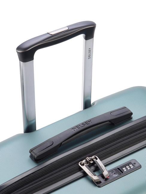 AIR ARMOUR Trolley Misura Grande, espandibile verde - Trolley Rigidi