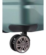 DELSEY AIR ARMOUR Trolley Misura Grande, espandibile verde - Trolley Rigidi - 8