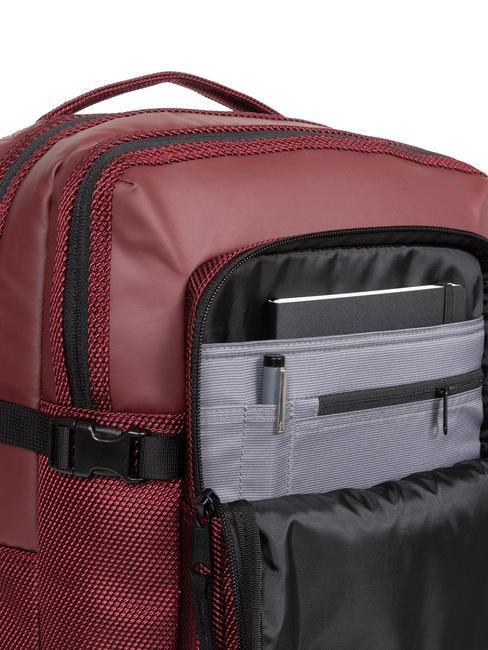 TECUM L CNNCT Zaino porta pc 15"  burgundy - Zaini da lavoro porta PC