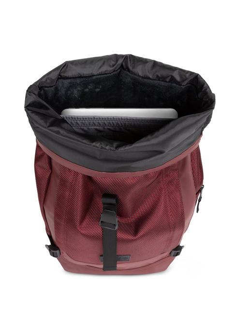TECUM ROLL Zaino porta pc 14" burgundy - Zaini da lavoro porta PC