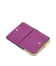 COCCINELLE METALLIC TRICOLOR Leather wallet - Portafogli Donna