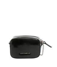 COCCINELLE BEAT SHINY CALF Borsa micro in pelle spazzolata Nero - Borse Donna - 2