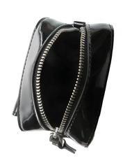 COCCINELLE BEAT SHINY CALF Borsa micro in pelle spazzolata Nero - Borse Donna - 3