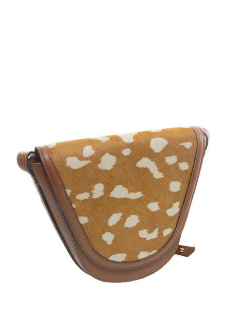 JOSEPHINE PONY Borsa in pelle inserto stile cavallino mul.brule/brule - Borse Donna