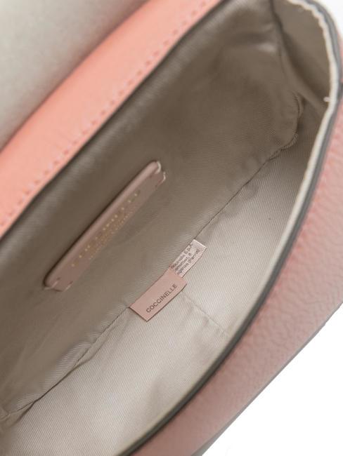 LEILANI Borsa a mano piccola in pelle con tracolla camelia - Borse Donna