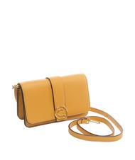 COCCINELLE TULIP Borsa a tracolla in pelle martellata apricot - Borse Donna - 2