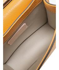 COCCINELLE TULIP Borsa a tracolla in pelle martellata apricot - Borse Donna - 5