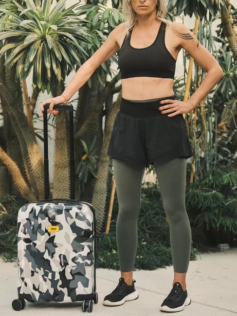 ICON PATTERN Trolley bagaglio a mano camo grey - Bagagli a mano