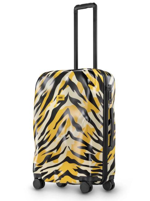 ICON PATTERN Set 3 trolley: cabin, medio, grande tiger camo - Set Trolley