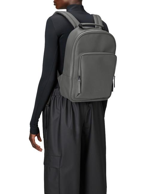 BOOK DAYPACK  Zaino impermeabile grey - Zaini Scuola & Tempo Libero