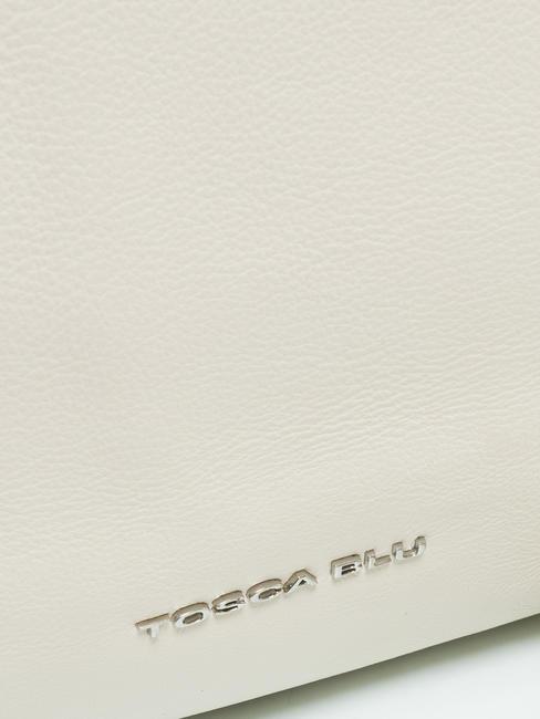 FLORA Shopper a mano, con tracolla bianco avorio - Borse Donna