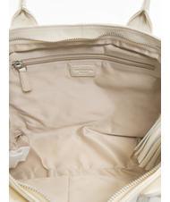 TOSCA BLU FLORA Shopper a mano, con tracolla bianco avorio - Borse Donna - 5