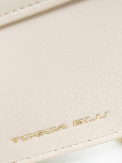 GAIA  Borsa a tracolla, in pelle bianco avorio - Borse Donna