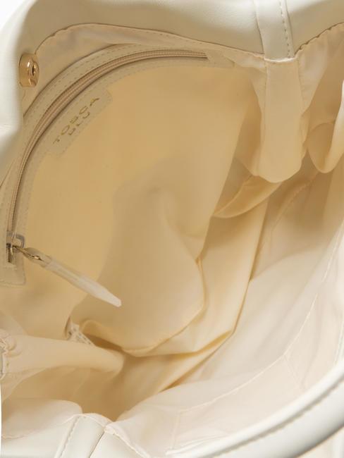 DALILA  Borsa a mano, con tracolla bianco avorio - Borse Donna