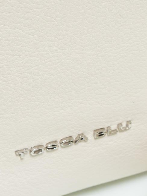 FLORA Shopper a mano, con tracolla bianco avorio - Borse Donna