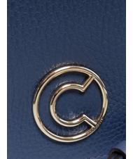 COCCINELLE LEILANI Borsa a mano piccola in pelle con tracolla mirtillo - Borse Donna - 5