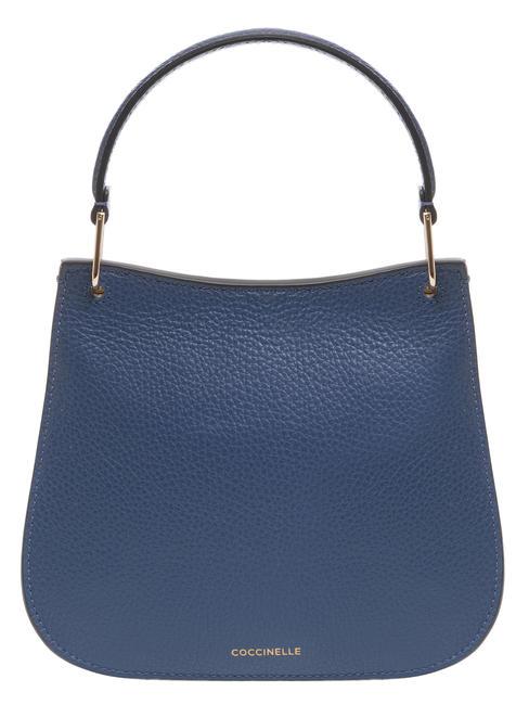 LEILANI Borsa a mano piccola in pelle con tracolla mirtillo - Borse Donna