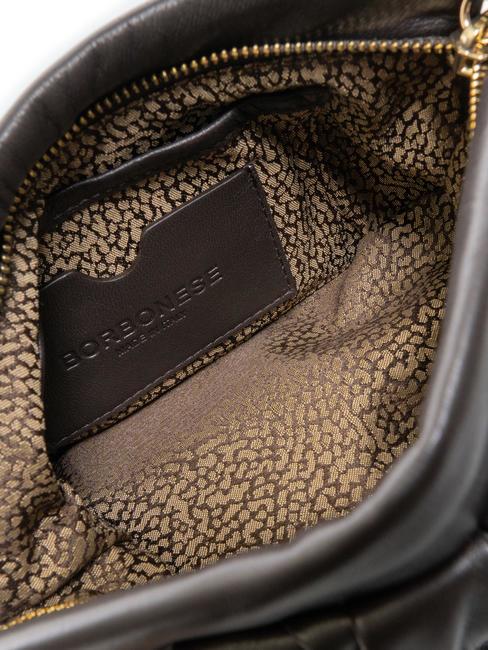 DUNETTE Borsa media in pelle a tracolla testa moro - Borse Donna