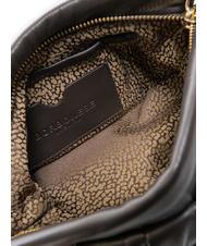BORBONESE DUNETTE Borsa media in pelle a tracolla testa moro - Borse Donna - 5