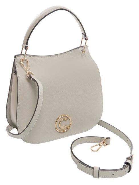 LEILANI Borsa a mano piccola in pelle con tracolla gelso - Borse Donna