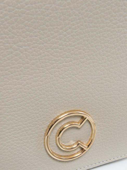 LEILANI Borsa a mano piccola in pelle con tracolla gelso - Borse Donna