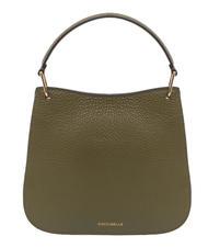 COCCINELLE LEILANI Borsa a mano piccola in pelle con tracolla loden - Borse Donna - 3