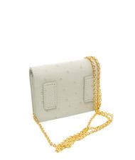 COCCINELLE BEAT OSTRICH Micro bag in pelle st struzzo - Borse Donna