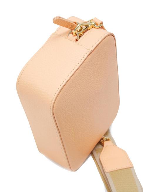 TEBE Borsa a tracolla in pelle martellata sunrise - Borse Donna