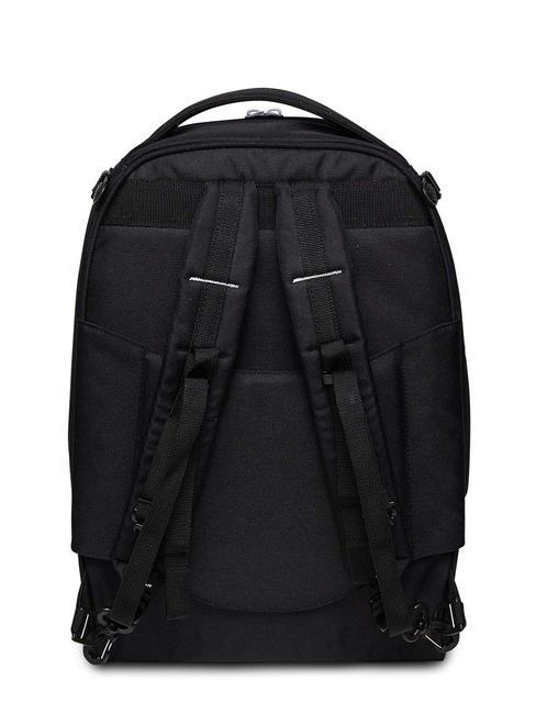 JACK Zaino trolley sganciabile 3 ruote Nero - Zaini con carrello