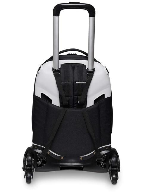 JACK Zaino trolley sganciabile 3 ruote Nero - Zaini con carrello