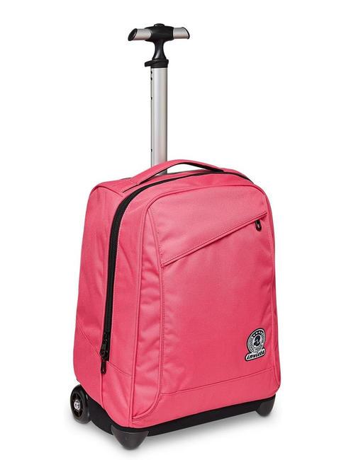 SOLID RECYCLED BENIN Zaino Trolley beetroot purple - Zaini con carrello