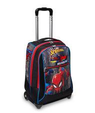 SPIDERMAN THE GREATEST HERO Zaino trolley 2 ruote Nero - Zaini con carrello - 5