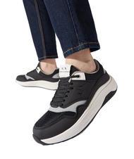 ARMANI EXCHANGE A|X Sneakers BLACK/REFBLACK - Scarpe Uomo - 6