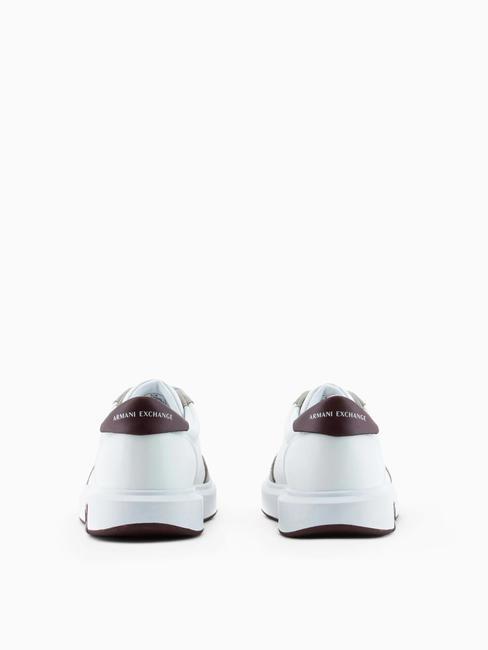 A|X Sneakers op.white+bordeaux - Scarpe Uomo