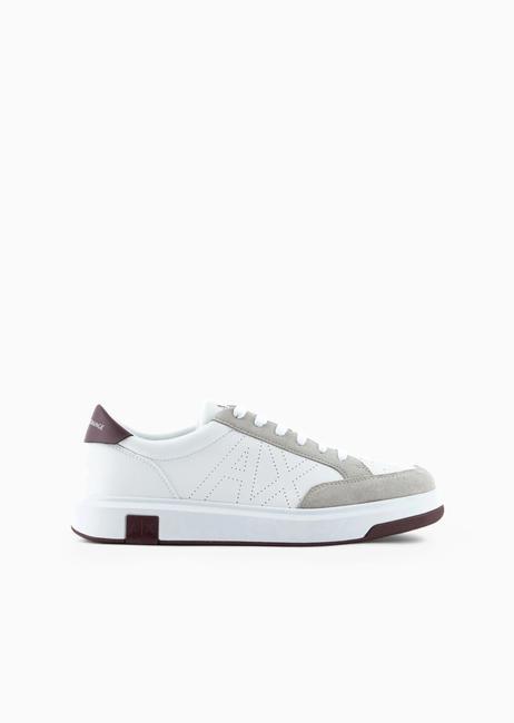 A|X Sneakers op.white+bordeaux - Scarpe Uomo