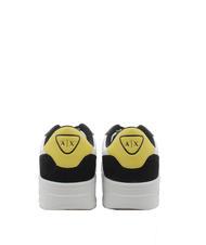 ARMANI EXCHANGE A|X Sneakers black+yellow - Scarpe Uomo - 4