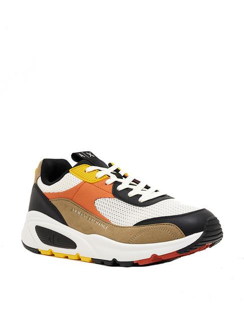 A|X Sneakers wood+black+orange - Scarpe Uomo