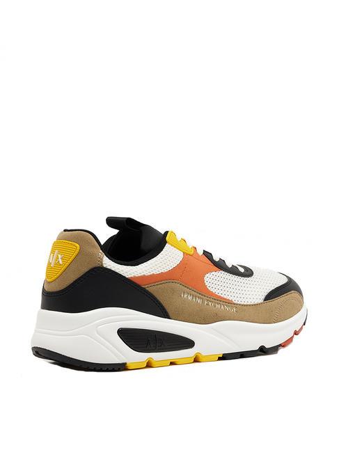 A|X Sneakers wood+black+orange - Scarpe Uomo