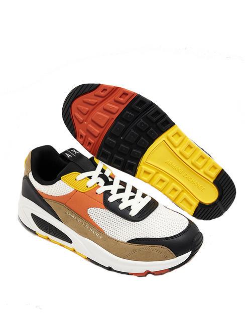 A|X Sneakers wood+black+orange - Scarpe Uomo