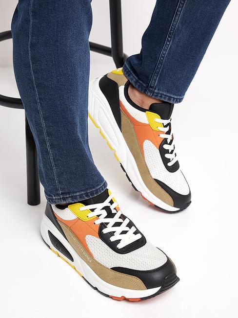 A|X Sneakers wood+black+orange - Scarpe Uomo